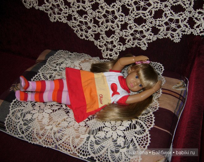 Как Марейка письмо Деду Морозу писала. Кукла Mareike Kidz‘n’Cats, Sonja Hartmann