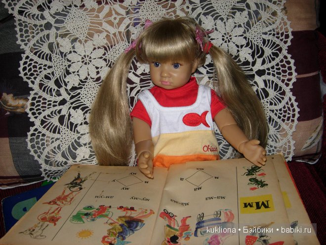 Как Марейка письмо Деду Морозу писала. Кукла Mareike Kidz‘n’Cats, Sonja Hartmann (фото 2)