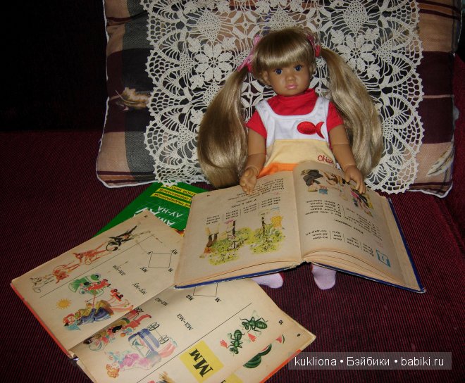 Как Марейка письмо Деду Морозу писала. Кукла Mareike Kidz‘n’Cats, Sonja Hartmann (фото 3)