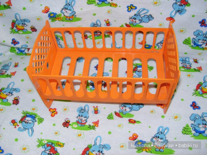 Пупсик в кроватке. Моя любимая игрушка 80-х