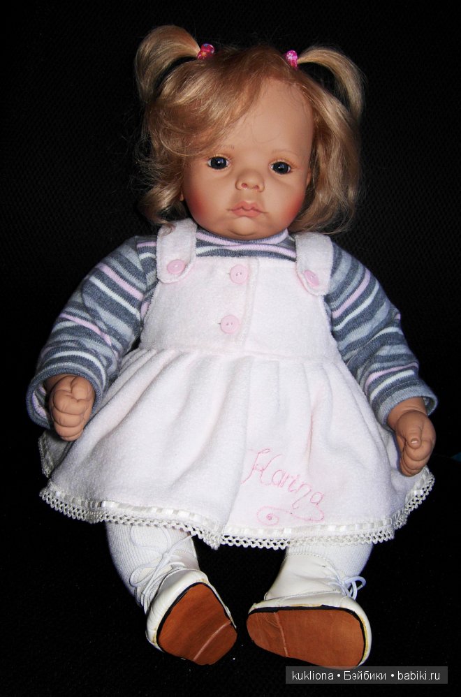 Каринка-картинка. Кукла Karina автора Carin Lossnitzer для Schildkröt (фото 2)
