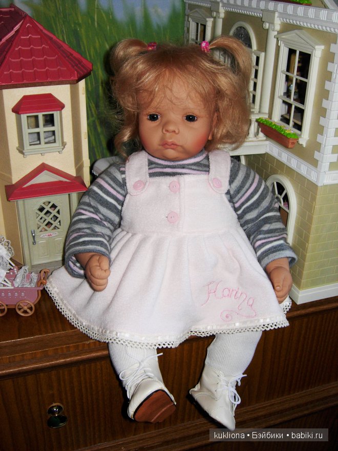 Каринка-картинка. Кукла Karina автора Carin Lossnitzer для Schildkröt (фото 5)