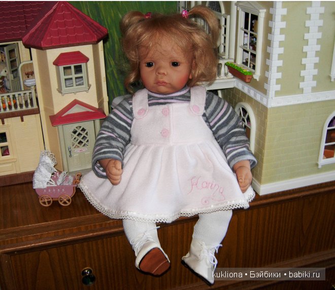 Каринка-картинка. Кукла Karina автора Carin Lossnitzer для Schildkröt (фото 6)