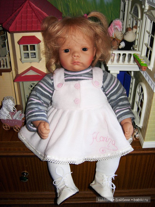 Каринка-картинка. Кукла Karina автора Carin Lossnitzer для Schildkröt (фото 4)