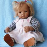 Каринка-картинка. Кукла Karina автора Carin Lossnitzer для Schildkröt