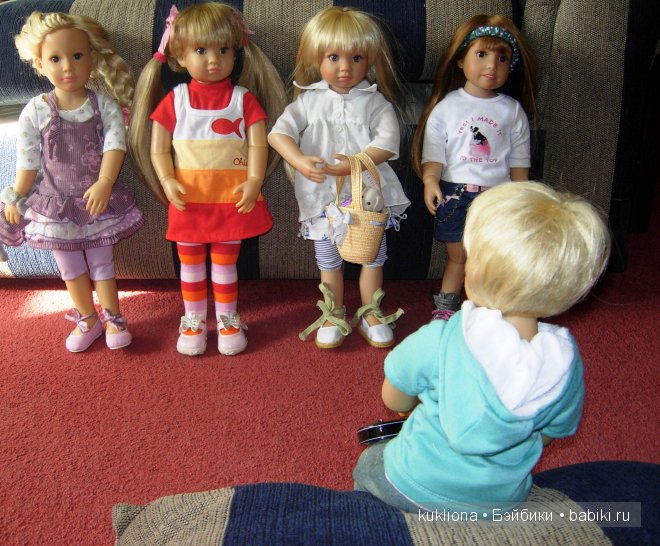 Под балконом давно серенады поют... или как Тим учился играть на гитаре. Кукла Tim Kidz‘n’Cats, Sonja Hartmann