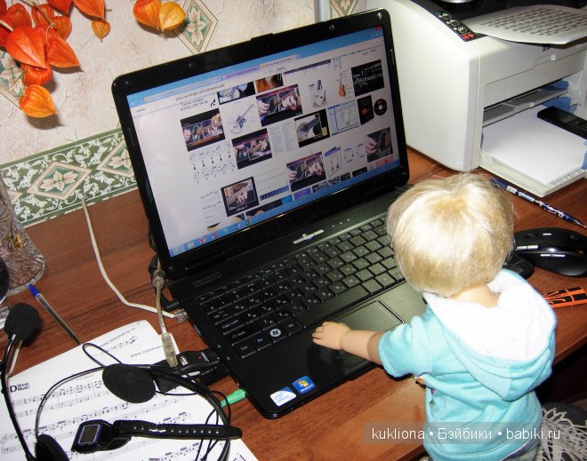 Под балконом давно серенады поют... или как Тим учился играть на гитаре. Кукла Tim Kidz‘n’Cats, Sonja Hartmann (фото 2)