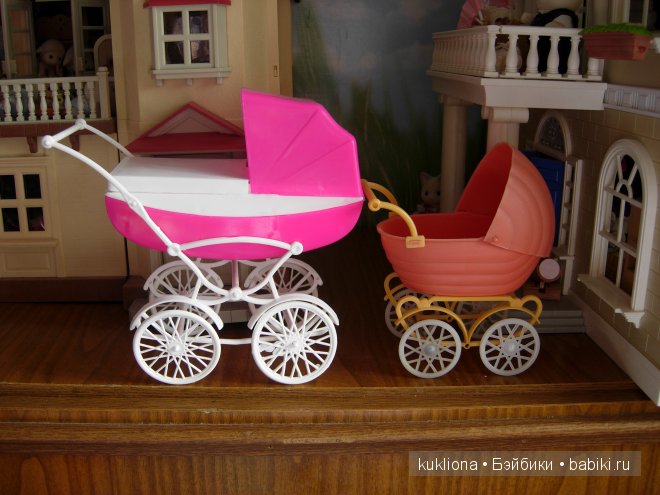 Моя парковочка колясок.Разные миниатюрные колясочки