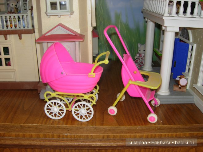 Моя парковочка колясок.Разные миниатюрные колясочки