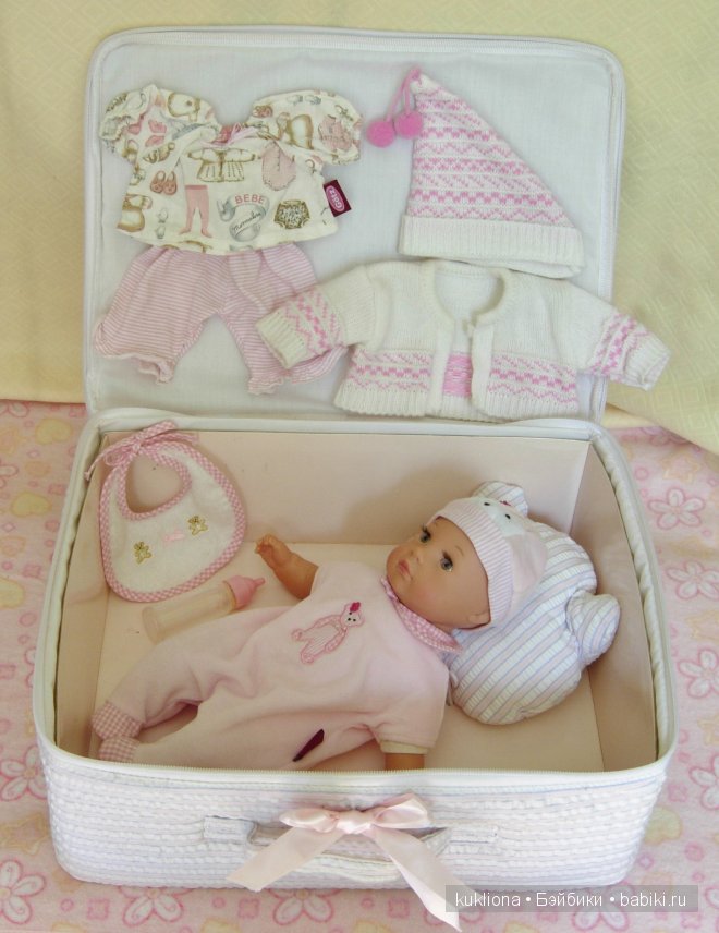Маленький гномик в чемодане. Кукла Baby Sarah`h World Gotz 2007 (фото 3)
