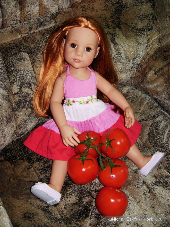 Во саду ли, в огороде. Стефания собирает урожай. Кукла Ханна на прогулке 2012 Gotz Hanna and her dog | Бэйбики Во саду ли, в огороде. Стефания собирает урожай. Кукла Ханна на прогулке 2012 Gotz Hanna and her dog