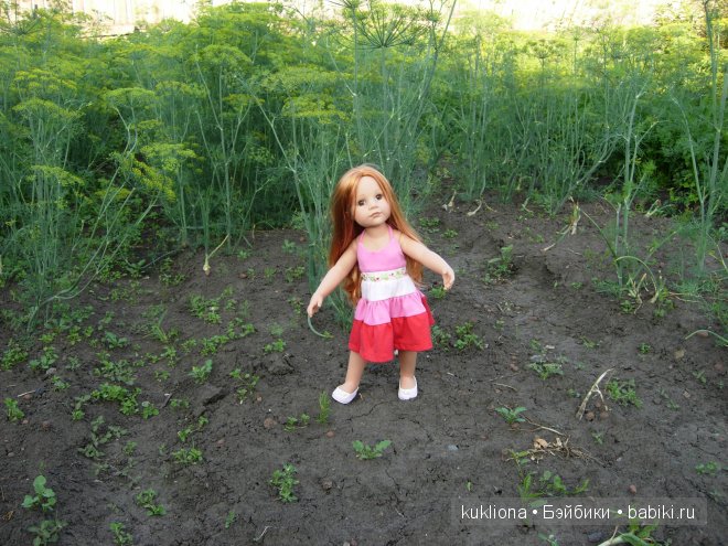 Во саду ли, в огороде. Стефания собирает урожай. Кукла Ханна на прогулке 2012 Gotz Hanna and her dog | Бэйбики Во саду ли, в огороде. Стефания собирает урожай. Кукла Ханна на прогулке 2012 Gotz Hanna and her dog