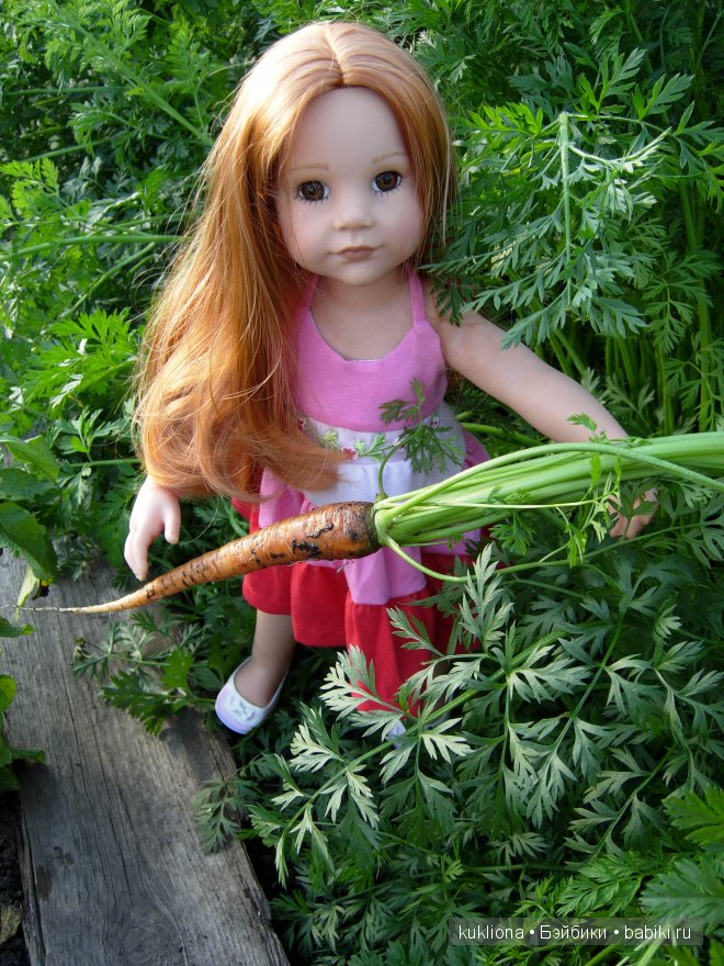 Во саду ли, в огороде. Стефания собирает урожай. Кукла Ханна на прогулке 2012 Gotz Hanna and her dog | Бэйбики Во саду ли, в огороде. Стефания собирает урожай. Кукла Ханна на прогулке 2012 Gotz Hanna and her dog