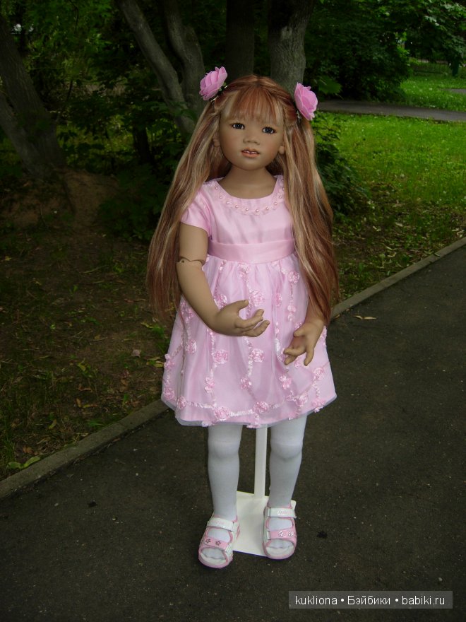 Наша первая прогулка. Кукла Mera от Annette Himstedt 2006 Atlantis