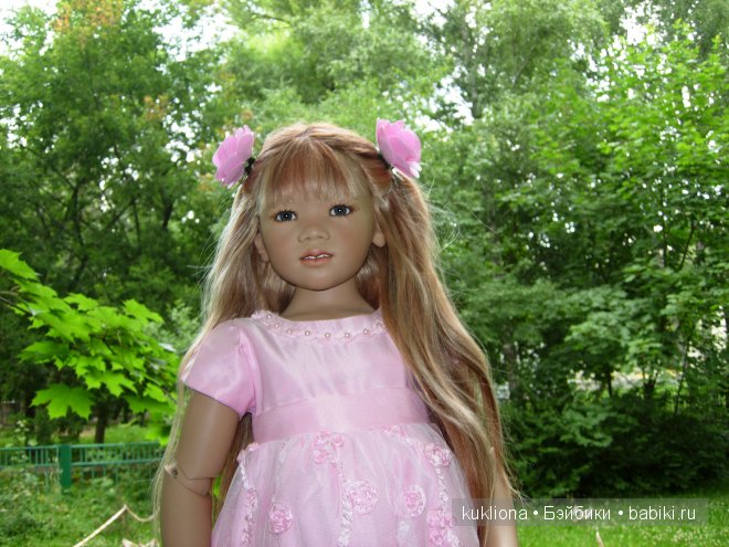 Наша первая прогулка. Кукла Mera от Annette Himstedt 2006 Atlantis (фото 7)