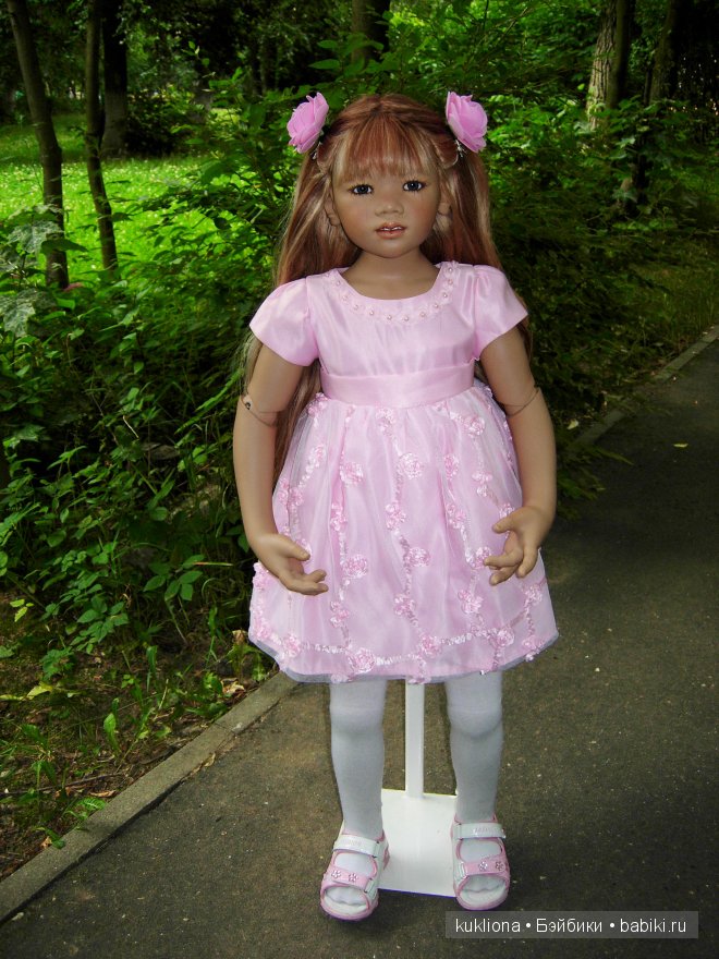 Наша первая прогулка. Кукла Mera от Annette Himstedt 2006 Atlantis