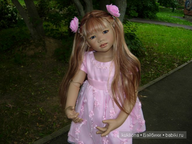 Наша первая прогулка. Кукла Mera от Annette Himstedt 2006 Atlantis