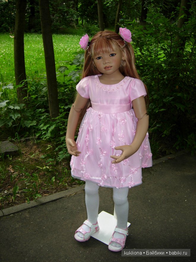 Наша первая прогулка. Кукла Mera от Annette Himstedt 2006 Atlantis