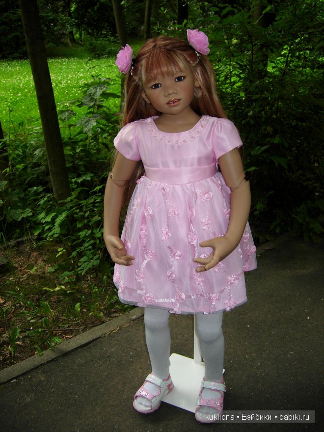 Наша первая прогулка. Кукла Mera от Annette Himstedt 2006 Atlantis