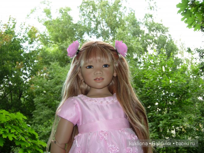 Наша первая прогулка. Кукла Mera от Annette Himstedt 2006 Atlantis (фото 8)