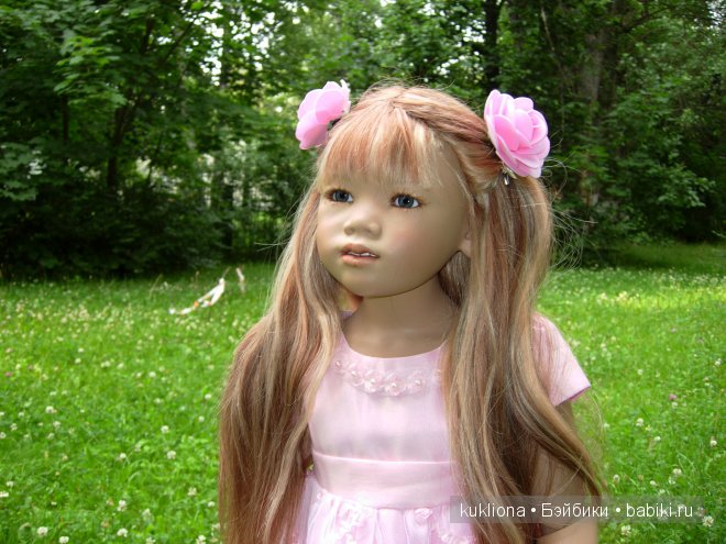 Наша первая прогулка. Кукла Mera от Annette Himstedt 2006 Atlantis (фото 4)