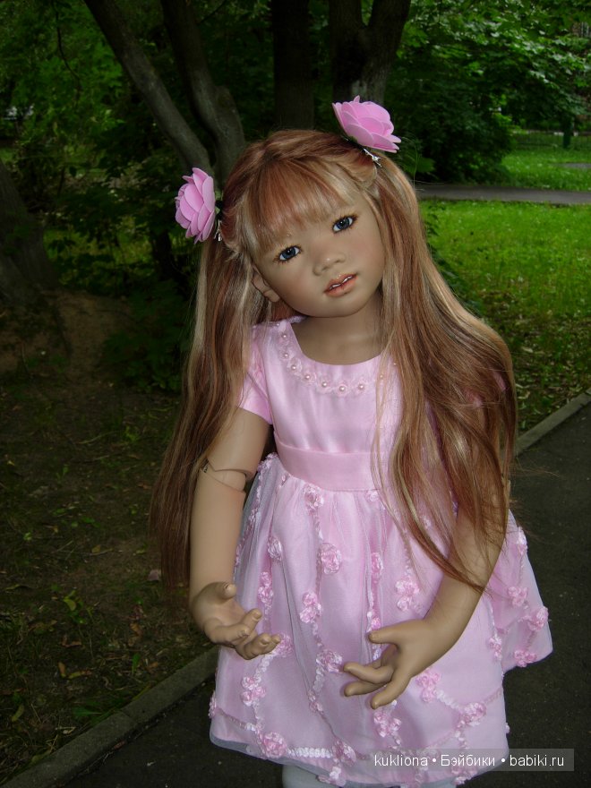 Наша первая прогулка. Кукла Mera от Annette Himstedt 2006 Atlantis