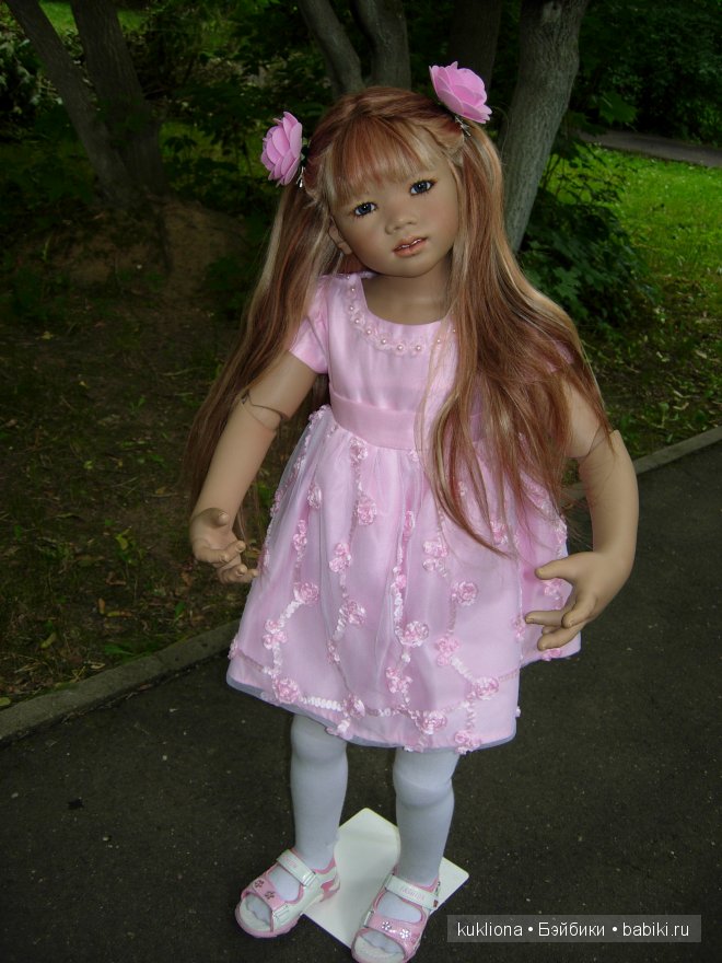 Наша первая прогулка. Кукла Mera от Annette Himstedt 2006 Atlantis