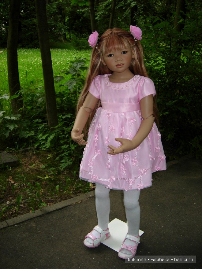 Наша первая прогулка. Кукла Mera от Annette Himstedt 2006 Atlantis