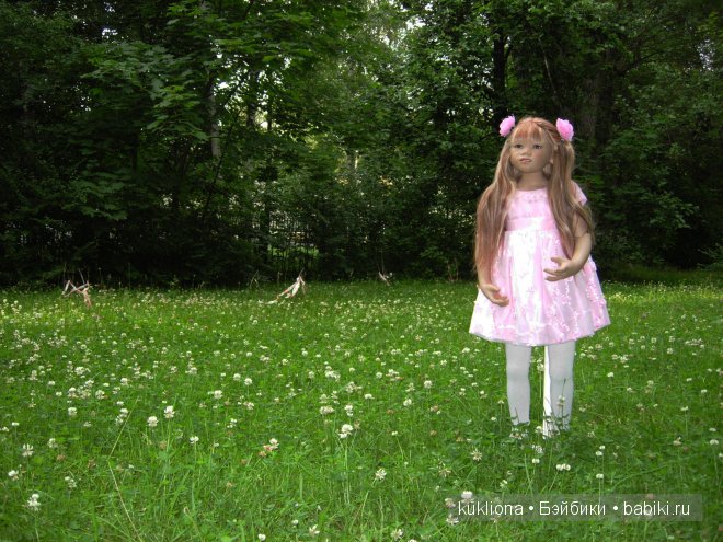 Наша первая прогулка. Кукла Mera от Annette Himstedt 2006 Atlantis (фото 3)