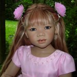 Наша первая прогулка. Кукла Mera от Annette Himstedt 2006 Atlantis