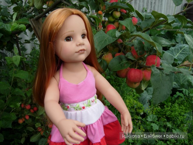 Во саду ли, в огороде. Стефания в саду собирает урожай. Кукла Ханна на прогулке 2012 Gotz Hanna and her dog | Бэйбики Во саду ли, в огороде. Стефания в саду собирает урожай. Кукла Ханна на прогулке 2012 Gotz Hanna and her dog