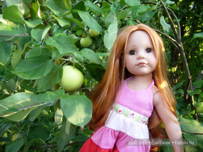 Во саду ли, в огороде. Стефания в саду собирает урожай. Кукла Ханна на прогулке 2012 Gotz Hanna and her dog | Бэйбики Во саду ли, в огороде. Стефания в саду собирает урожай. Кукла Ханна на прогулке 2012 Gotz Hanna and her dog