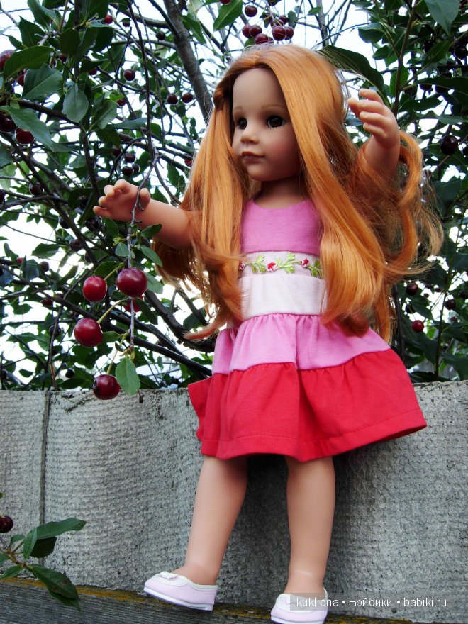 Во саду ли, в огороде. Стефания в саду собирает урожай. Кукла Ханна на прогулке 2012 Gotz Hanna and her dog | Бэйбики Во саду ли, в огороде. Стефания в саду собирает урожай. Кукла Ханна на прогулке 2012 Gotz Hanna and her dog (фото 4)