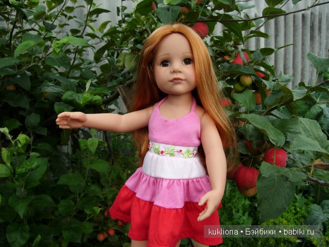 Во саду ли, в огороде. Стефания в саду собирает урожай. Кукла Ханна на прогулке 2012 Gotz Hanna and her dog | Бэйбики Во саду ли, в огороде. Стефания в саду собирает урожай. Кукла Ханна на прогулке 2012 Gotz Hanna and her dog (фото 10)