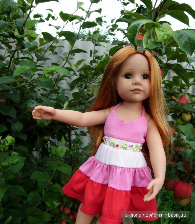 Во саду ли, в огороде. Стефания в саду собирает урожай. Кукла Ханна на прогулке 2012 Gotz Hanna and her dog | Бэйбики Во саду ли, в огороде. Стефания в саду собирает урожай. Кукла Ханна на прогулке 2012 Gotz Hanna and her dog (фото 9)