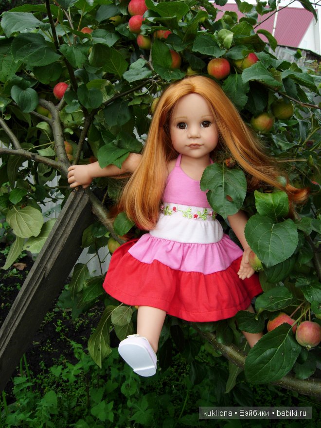 Во саду ли, в огороде. Стефания в саду собирает урожай. Кукла Ханна на прогулке 2012 Gotz Hanna and her dog | Бэйбики Во саду ли, в огороде. Стефания в саду собирает урожай. Кукла Ханна на прогулке 2012 Gotz Hanna and her dog (фото 6)