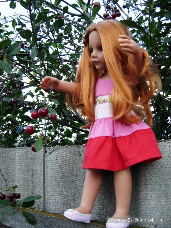 Во саду ли, в огороде. Стефания в саду собирает урожай. Кукла Ханна на прогулке 2012 Gotz Hanna and her dog | Бэйбики Во саду ли, в огороде. Стефания в саду собирает урожай. Кукла Ханна на прогулке 2012 Gotz Hanna and her dog (фото 3)