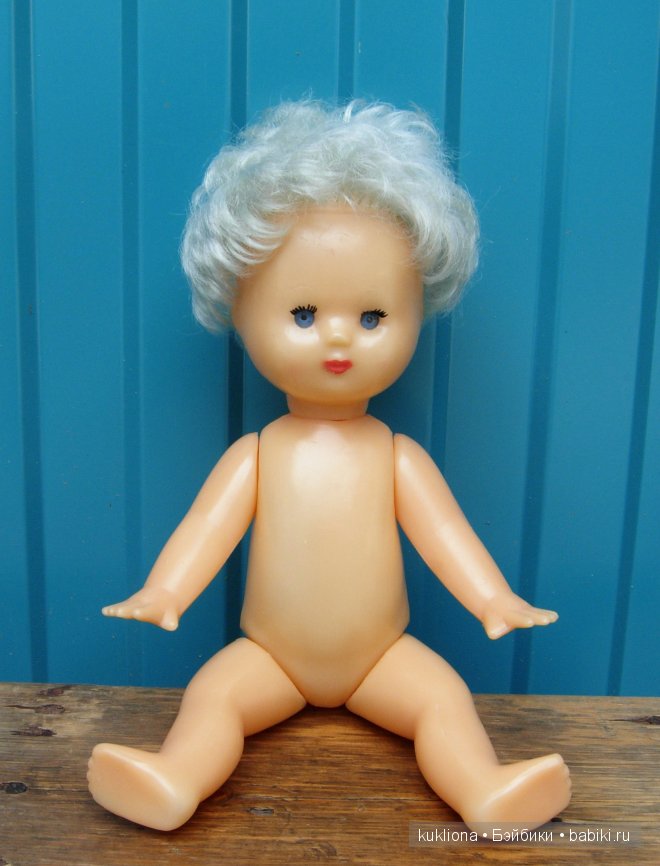 Советская кукла Оля — Советские винтажные куклы (СССР): Ленигрушка (фото 3)