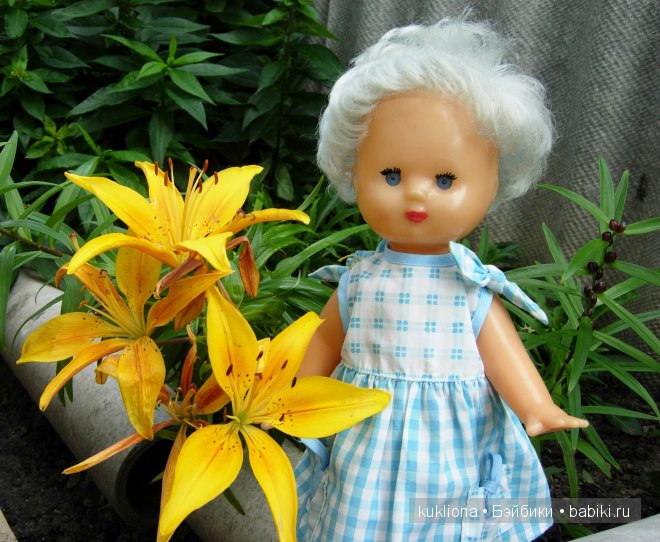 Советская кукла Оля — Советские винтажные куклы (СССР): Ленигрушка (фото 7)