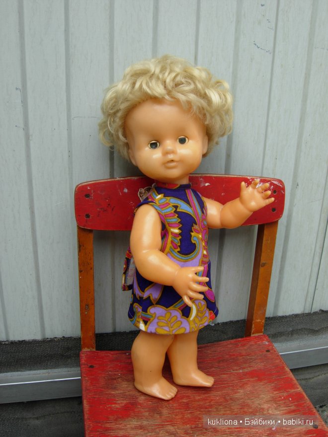 Советская кукла Аня — Советские винтажные куклы (СССР): Ленигрушка (фото 6)
