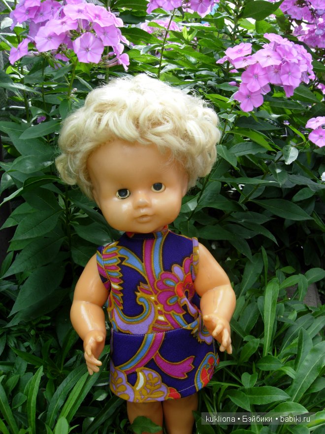 Советская кукла Аня — Советские винтажные куклы (СССР): Ленигрушка (фото 7)