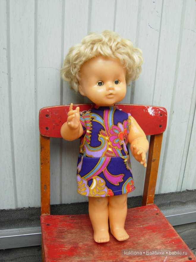 Советская кукла Аня — Советские винтажные куклы (СССР): Ленигрушка (фото 3)