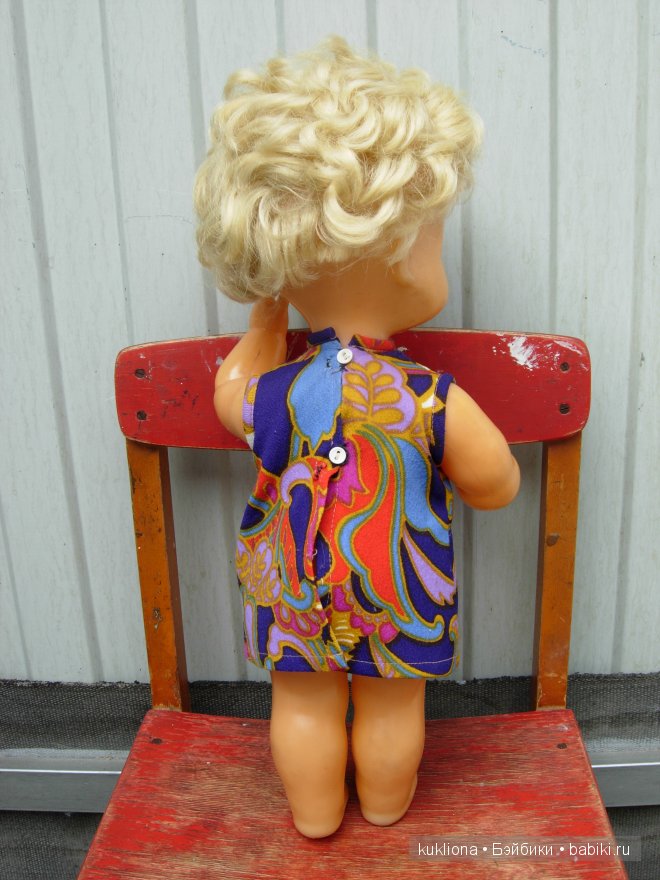 Советская кукла Аня — Советские винтажные куклы (СССР): Ленигрушка (фото 5)