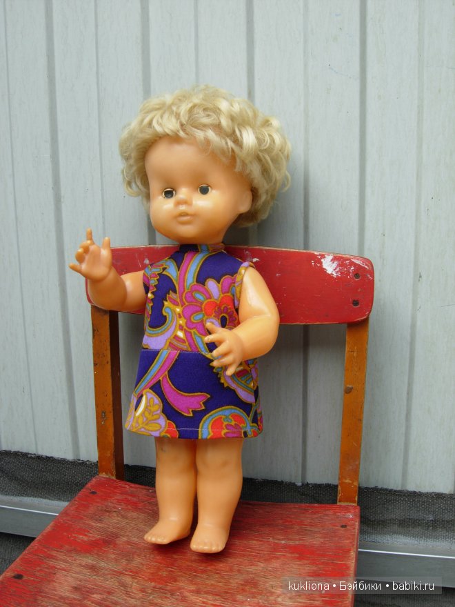 Советская кукла Аня — Советские винтажные куклы (СССР): Ленигрушка (фото 2)