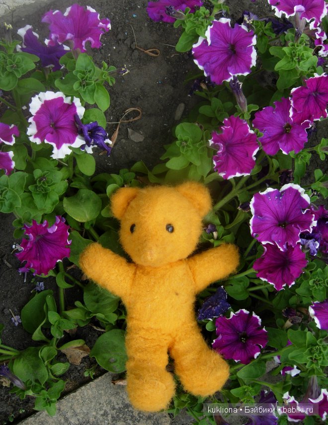 Советский желтый медвежонок Солнышко