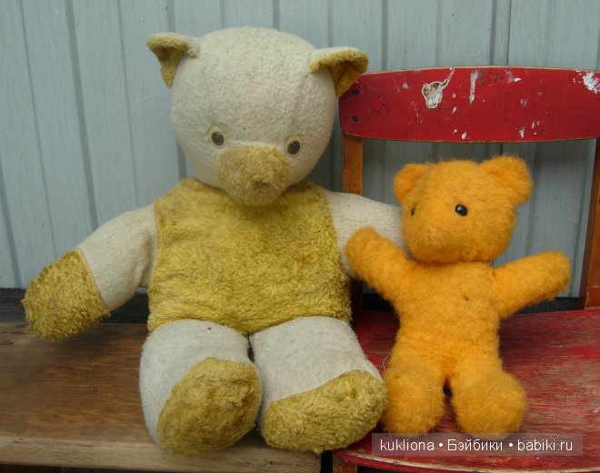 Советский желтый медвежонок Солнышко (фото 4)