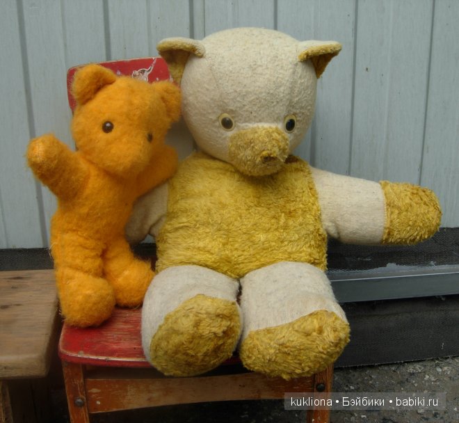Советский желтый медвежонок Солнышко (фото 7)