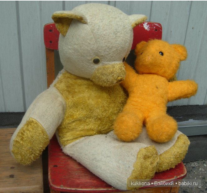 Советский желтый медвежонок Солнышко (фото 5)