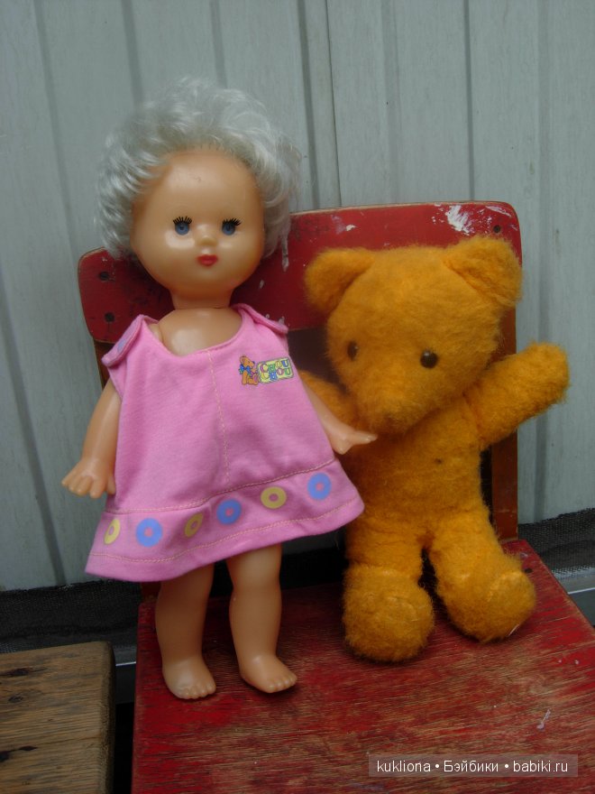 Советский желтый медвежонок Солнышко (фото 8)