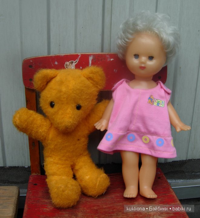 Советский желтый медвежонок Солнышко (фото 9)